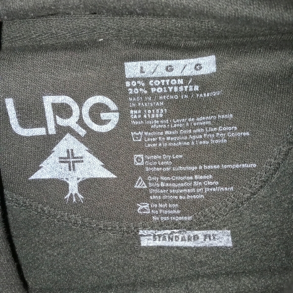 ***NWOT*** LRG HOODY! (Mens Size Lrg) - Picture 3 of 3